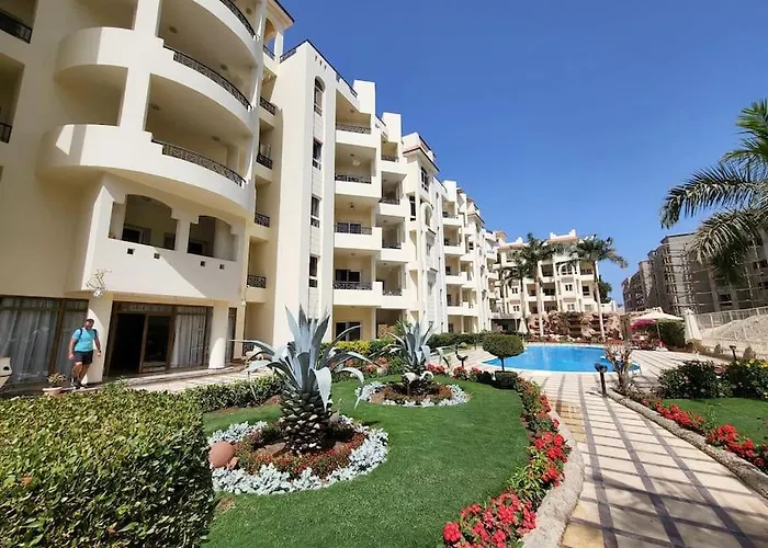 Velky 50 M Od Plaze S Pristupem Zdarma- Sahl Hasheesh Andalusie Apartman